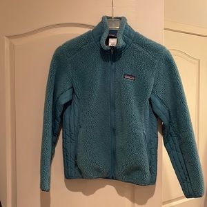 Wind proof Teal Patagonia jacket womens M